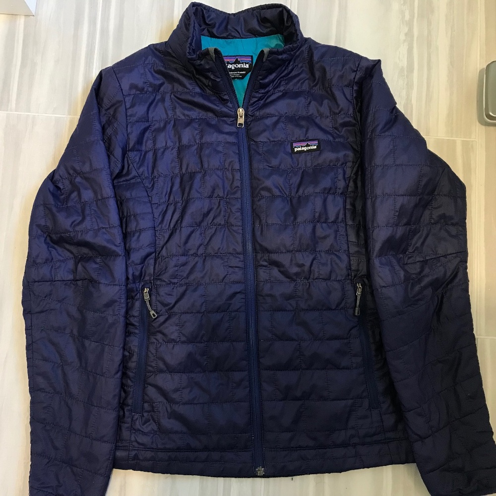 PATAGONIA Women Jacket Blue Medium